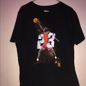 Jordan Black Graphic Tee shirt